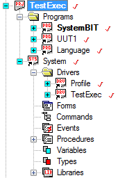 All project files are added and checked off